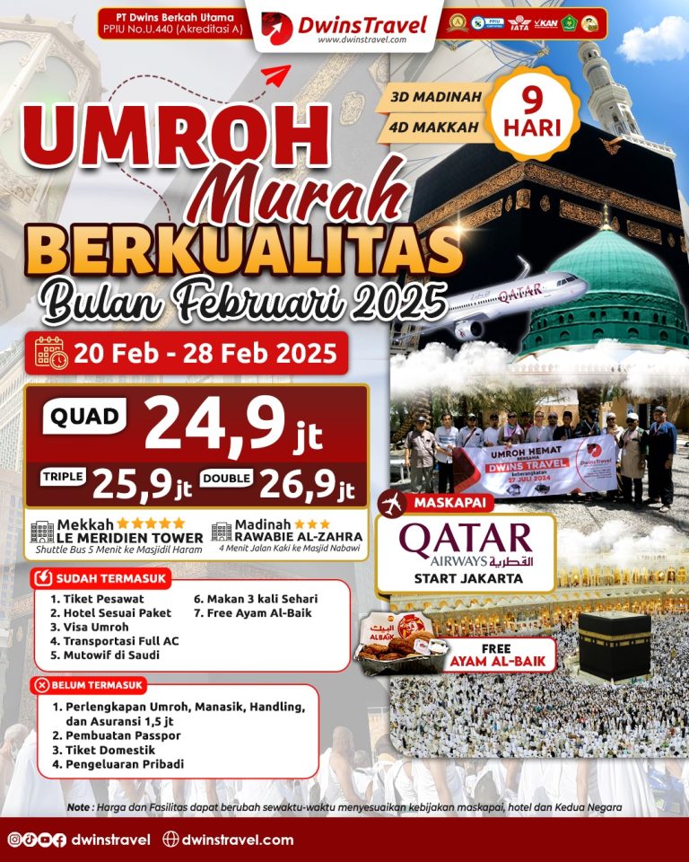 umroh murah februari