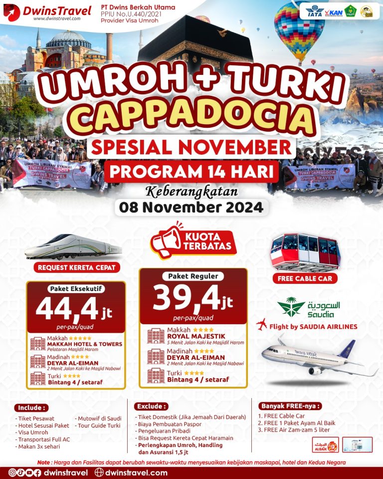 umroh plus turki cappadocia